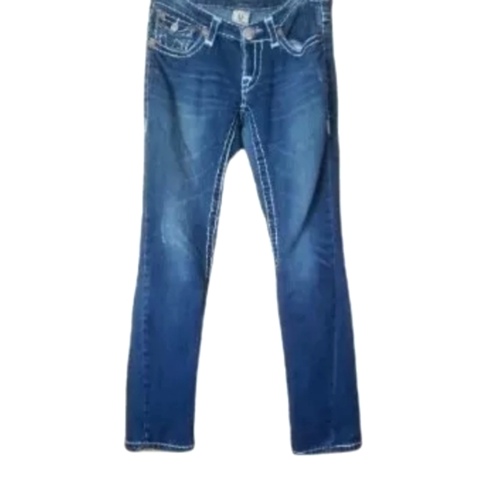 True Religion Joey T low rise jeans vintage y2k